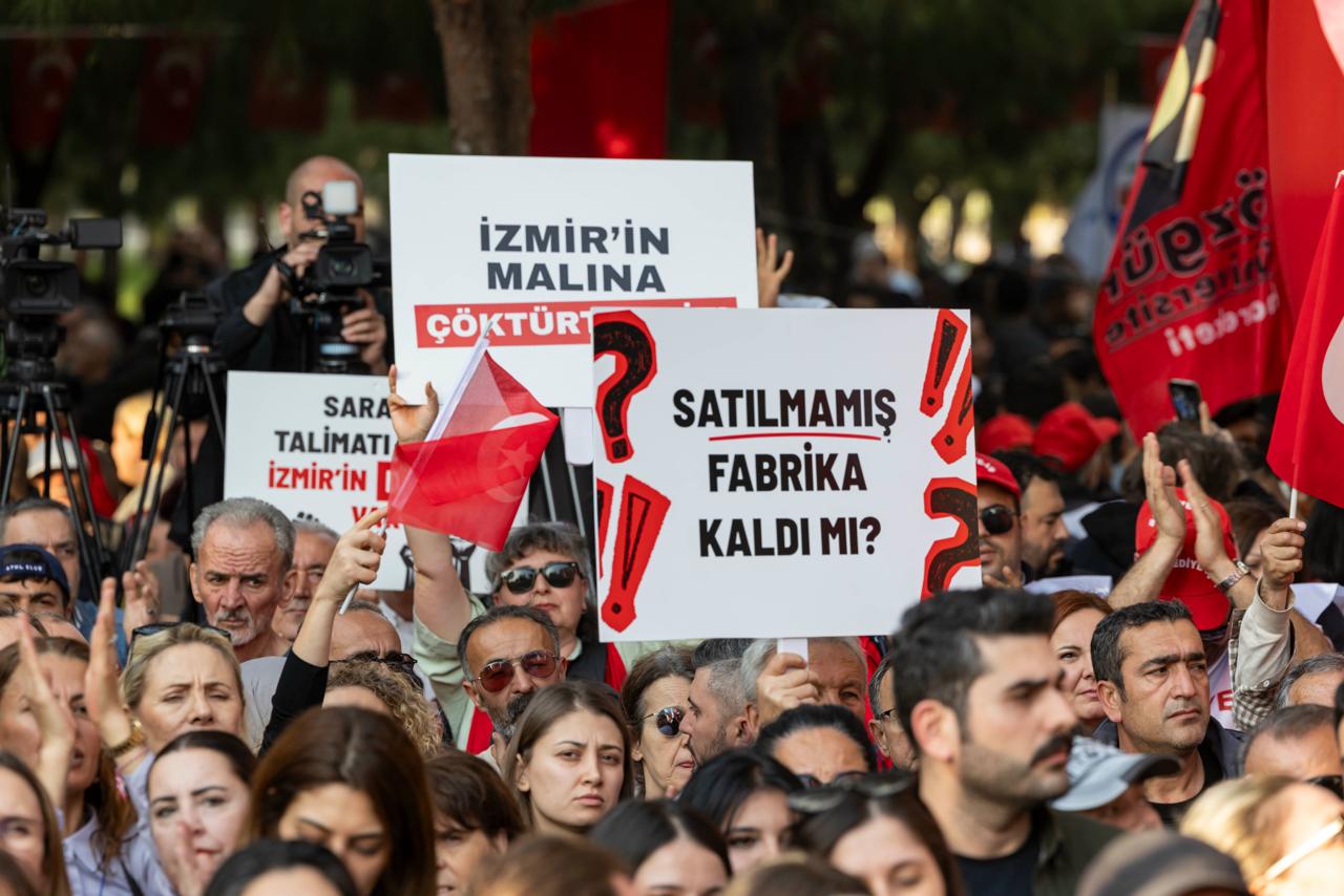 Cemil Tugay Meslek Fabrikası Mitingi'nde konuştu: 'Suç işliyorsunuz; tek bir gerekçe sunamazsınız'