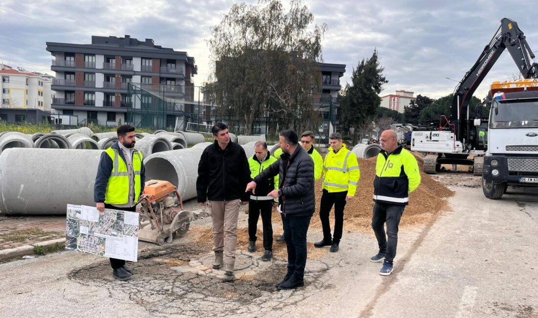 İzmir Büyükşehir Belediyesi ve İZSU, Aliağa’nın kronikleşen su baskını sorununa