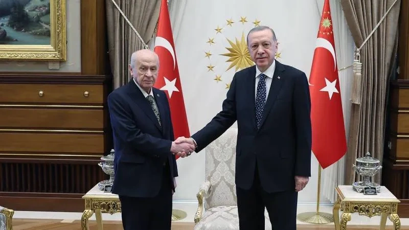 Cumhurbaşkanı Recep Tayyip Erdoğan ve MHP Lideri Devlet Bahçeli, bugün