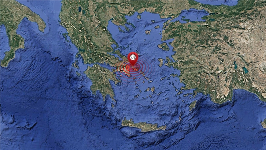 Ege Denizi, bugün sabah saatlerinde meydana gelen 3.8 büyüklüğündeki depremle