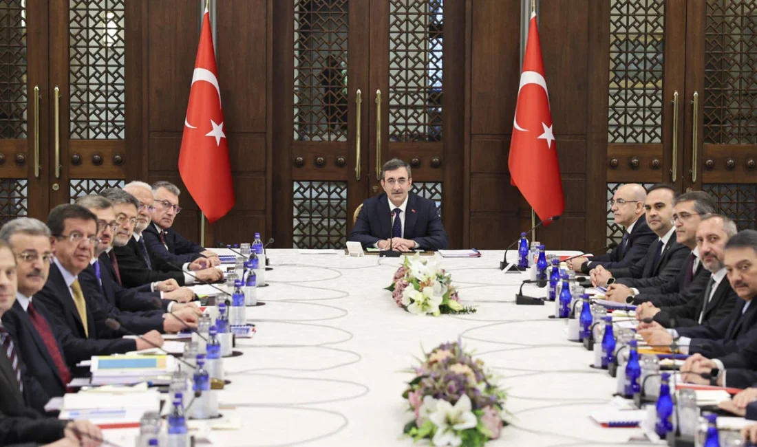Cumhurbaşkanı Yardımcısı Cevdet Yılmaz başkanlığında toplanan Ekonomi Koordinasyon Kurulu, sanayi