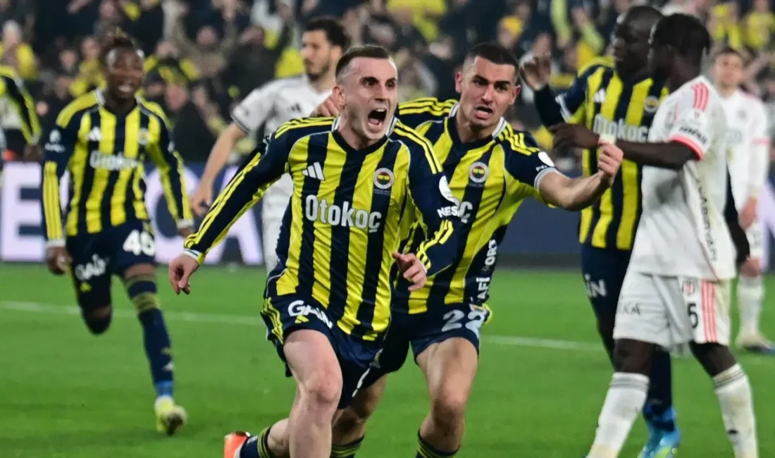 Beşiktaş derbisini Kerem Aktürkoğlu'nun son saniye penaltısıyla kazanan Fenerbahçe, lider