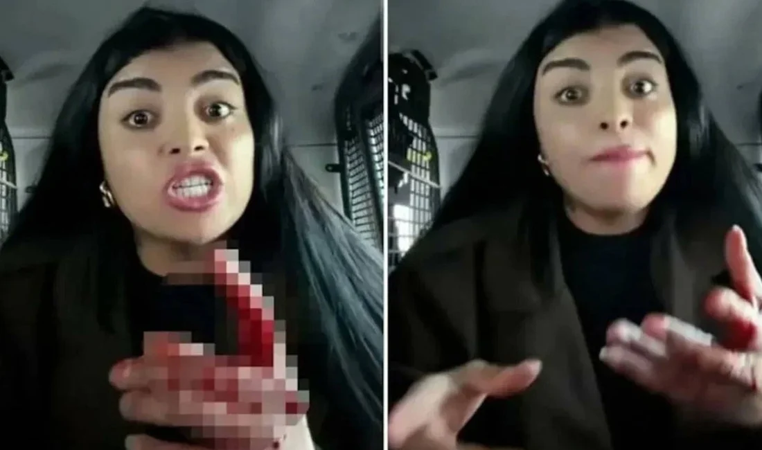 Bursa'da sosyal medya fenomeni Merve A., canlı yayında dehşet saçtı.