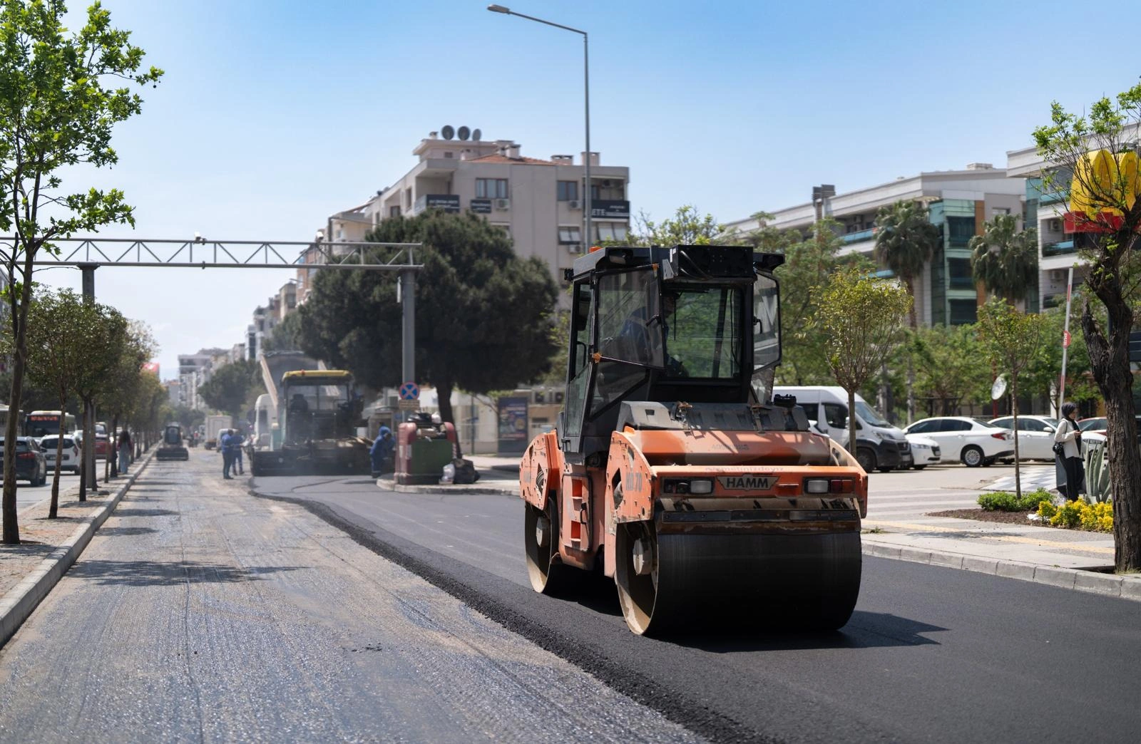 Girne Bulvarı’nda gece gündüz mesai: Yeni yol, yeni konfor!
