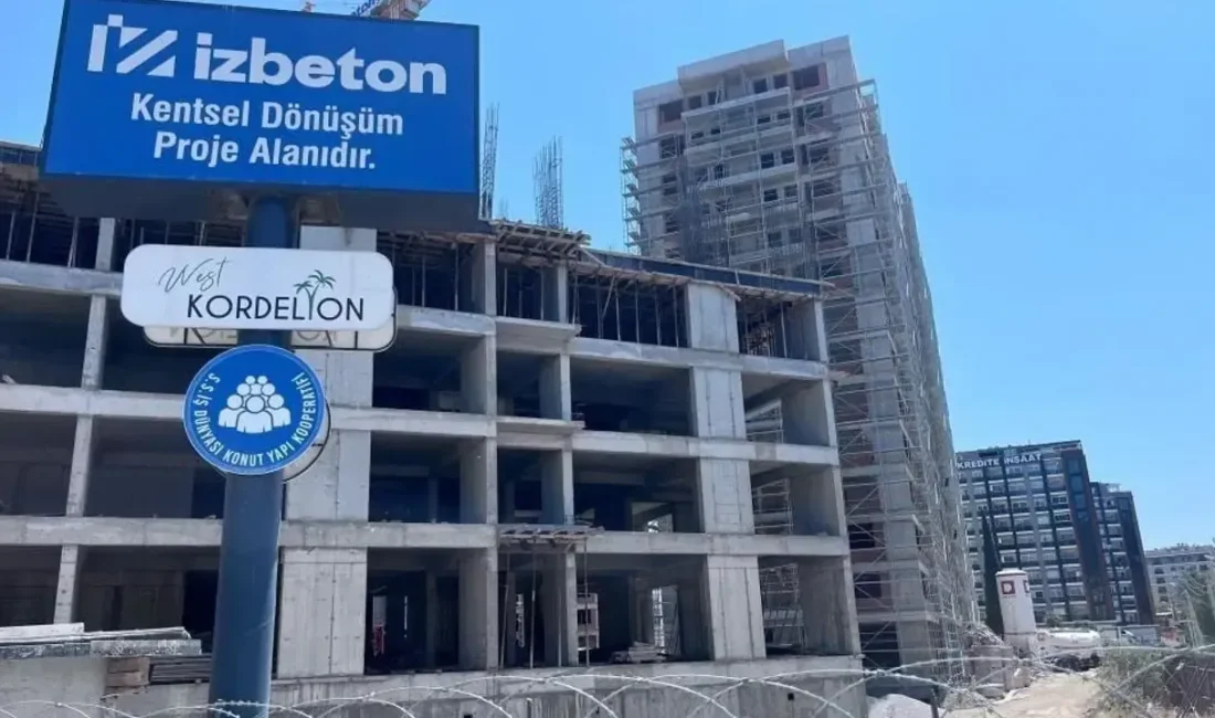 İzmir Büyükşehir Belediyesi iştiraki İZBETON üzerinden yürütülen kentsel dönüşüm projesindeki