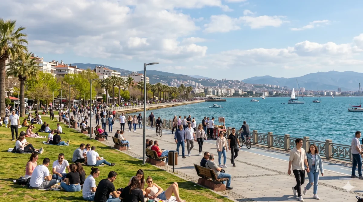 İzmir'de bahar tadında hafta sonu: Termometreler 25 dereceyi görecek!
