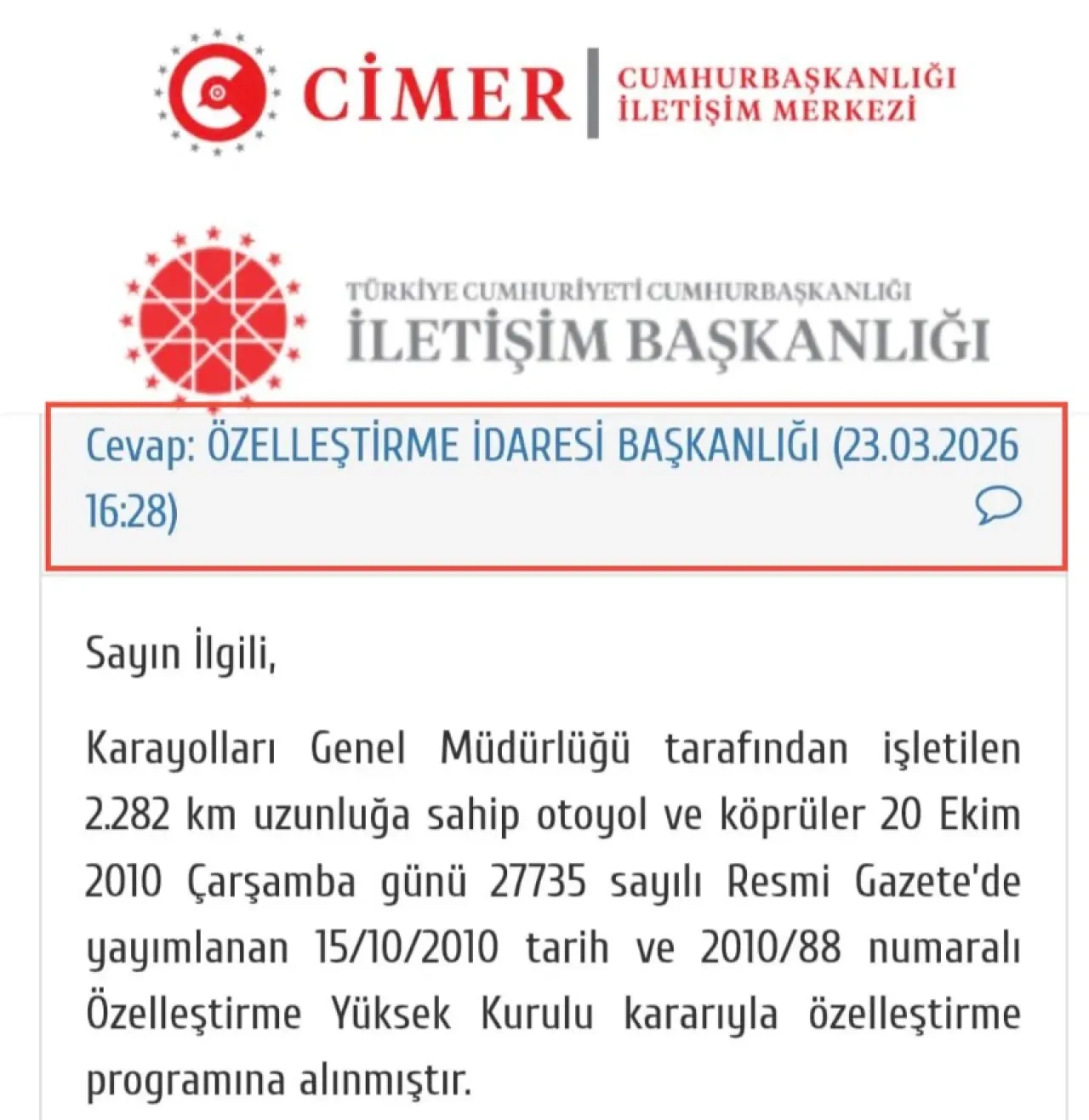 İzmir'e 'Çevre Yolu' şoku: 25 yıllığına özelleştiriliyor iddiası!