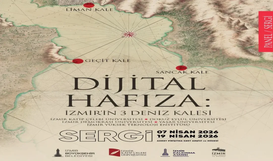 “Dijital Hafıza: İzmir’in 3 Deniz Kalesi” başlıklı sergi ve panel,