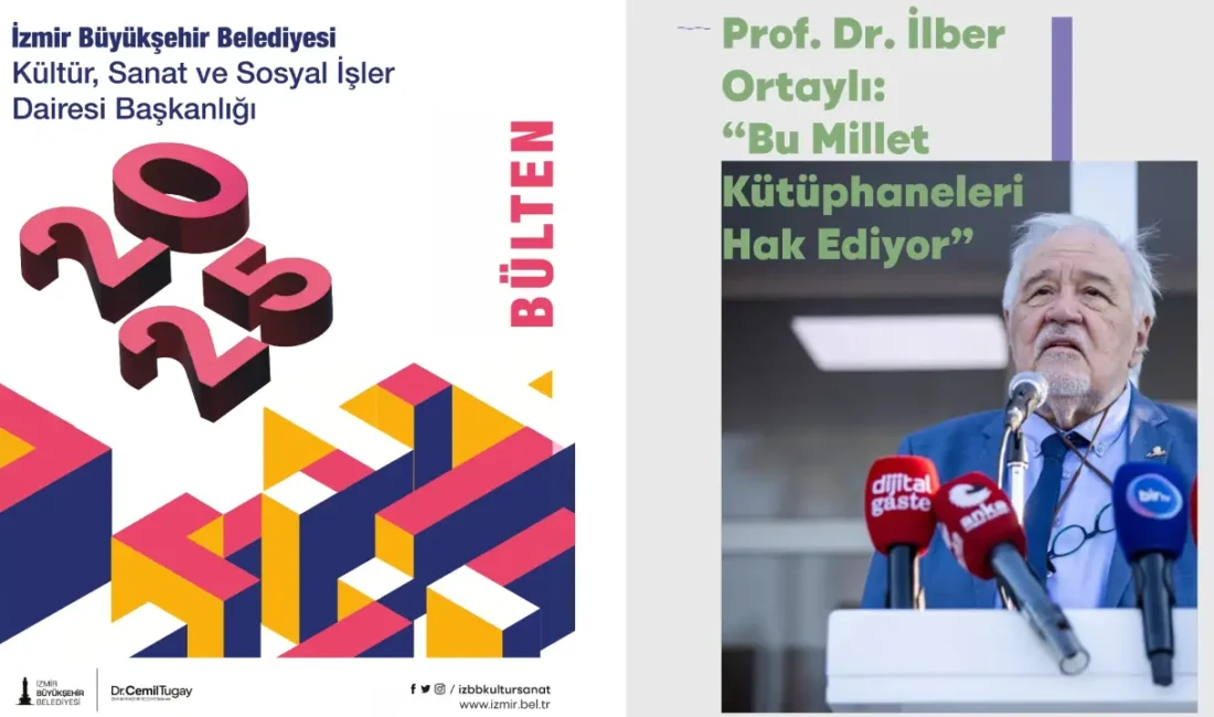 İzmir Büyükşehir Belediyesi’nin 2025 yılı boyunca kültür, sanat ve sosyal