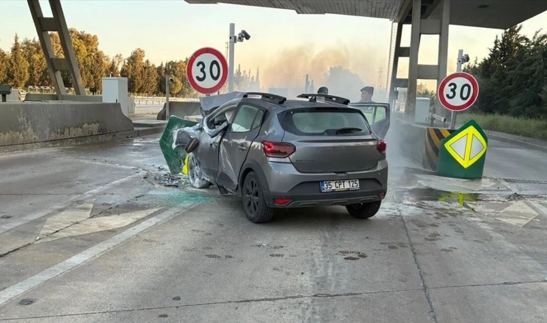 25 yaşındaki Beyza Nur P.'nin kullandığı otomobil bariyere çarptı. Çıkan