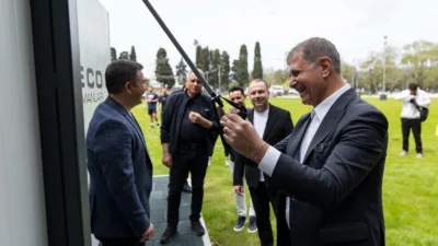 Türkiye’de bir ilk! Taşınabilir spor konteynerleri kenti sarıyor. Kültürpark Zeytin