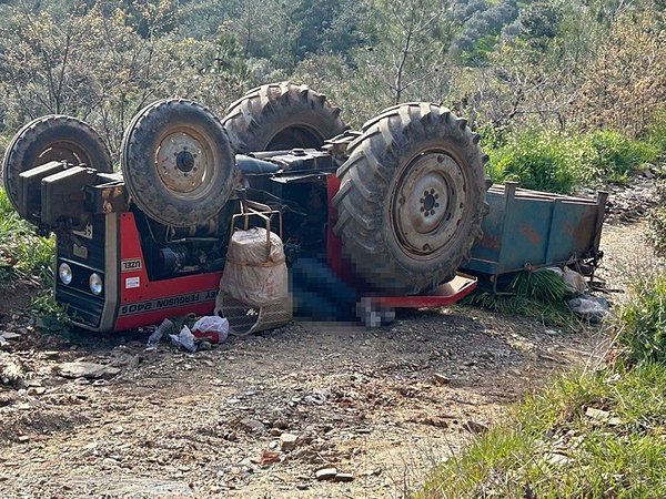 Manisa’nın Turgutlu ilçesinde akşam saatlerinde meydana gelen traktör kazası, sabah