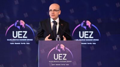 Hazine ve Maliye Bakanı Mehmet Şimşek, Sapanca’da gerçekleştirilen Uluslararası Ekonomi