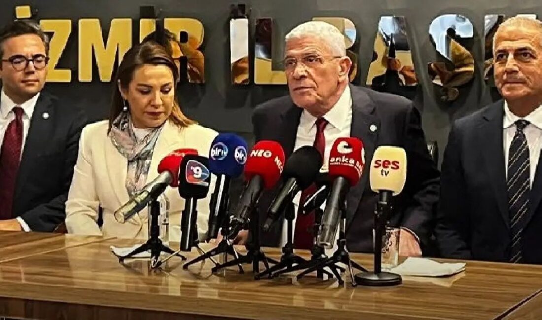 İYİ Parti Genel Başkanı Müsavat Dervişoğlu, partisinin İzmir İl Başkanlığını