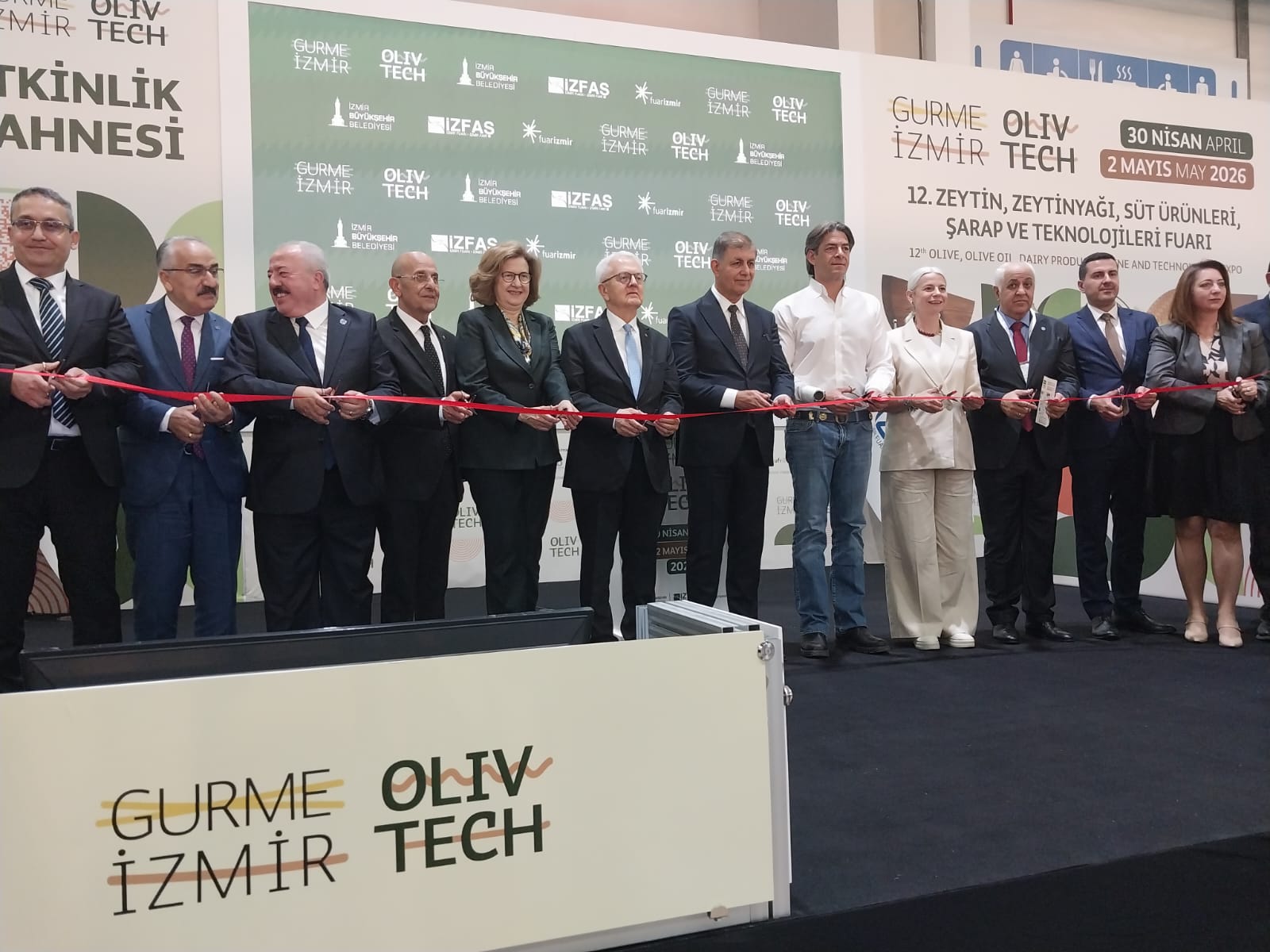 İzmir Büyükşehir Belediyesi ev sahipliğinde, İZFAŞ tarafından düzenlenen OLIVTECH -