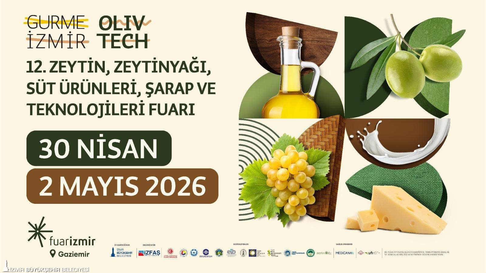 Zeytinin zirvesi İzmir'de: Olivtech Fuarı'nda geri sayım başladı