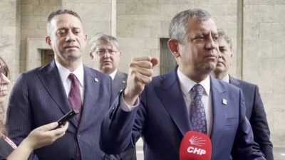 CHP Genel Başkanı Özgür Özel, TBMM Başkanı Numan Kurtulmuş ile