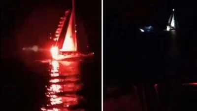 Gazze'ye insani yardım ulaştırmak amacıyla İtalya'dan yola çıkan Küresel Sumud