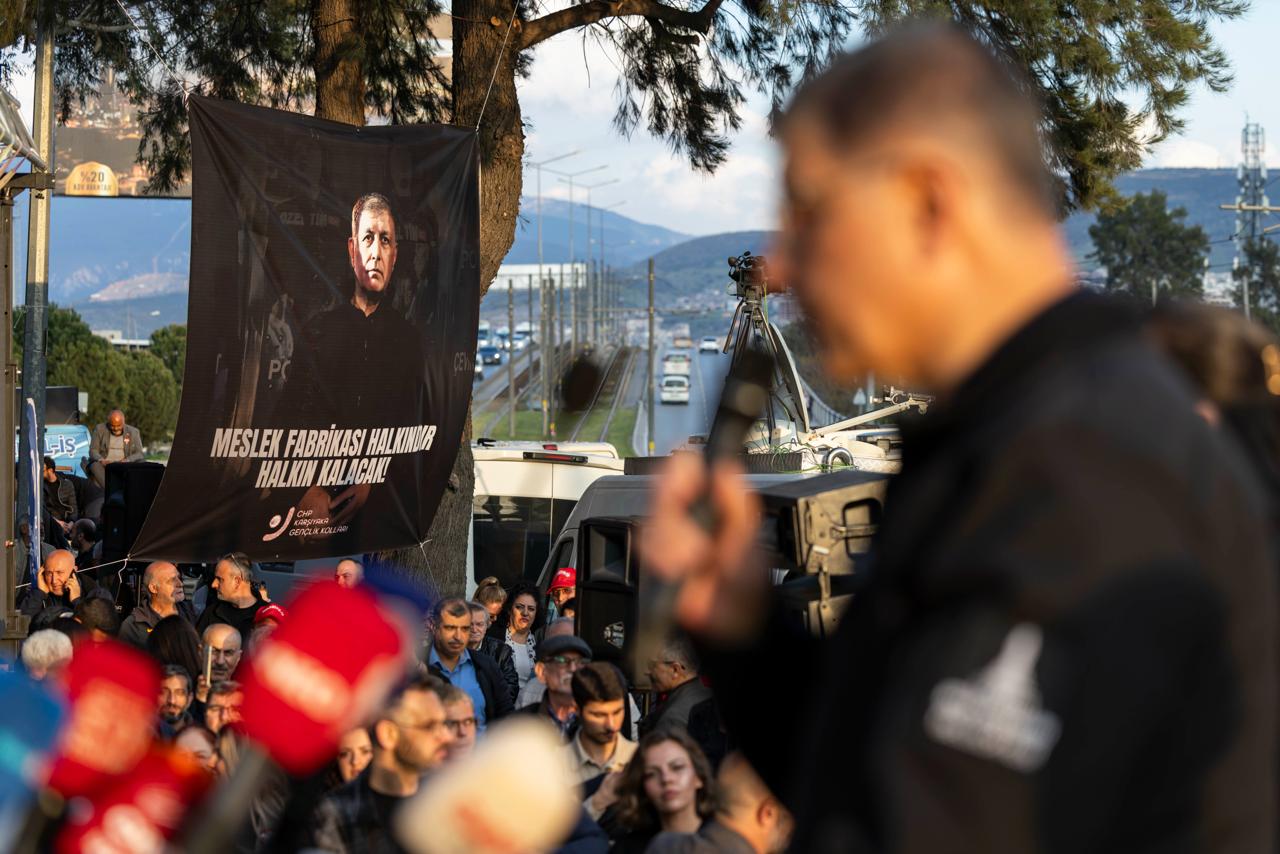 Cemil Tugay Meslek Fabrikası Mitingi'nde konuştu: 'Suç işliyorsunuz; tek bir gerekçe sunamazsınız'