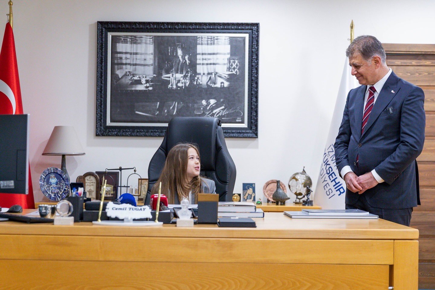 İzmir Büyükşehir Belediye Başkanı Cemil Tugay, 23 Nisan Ulusal Egemenlik