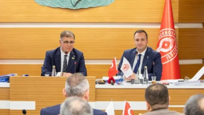 CHP İl Başkanı Çağatay Güç ve Büyükşehir Belediye Başkanı Cemil