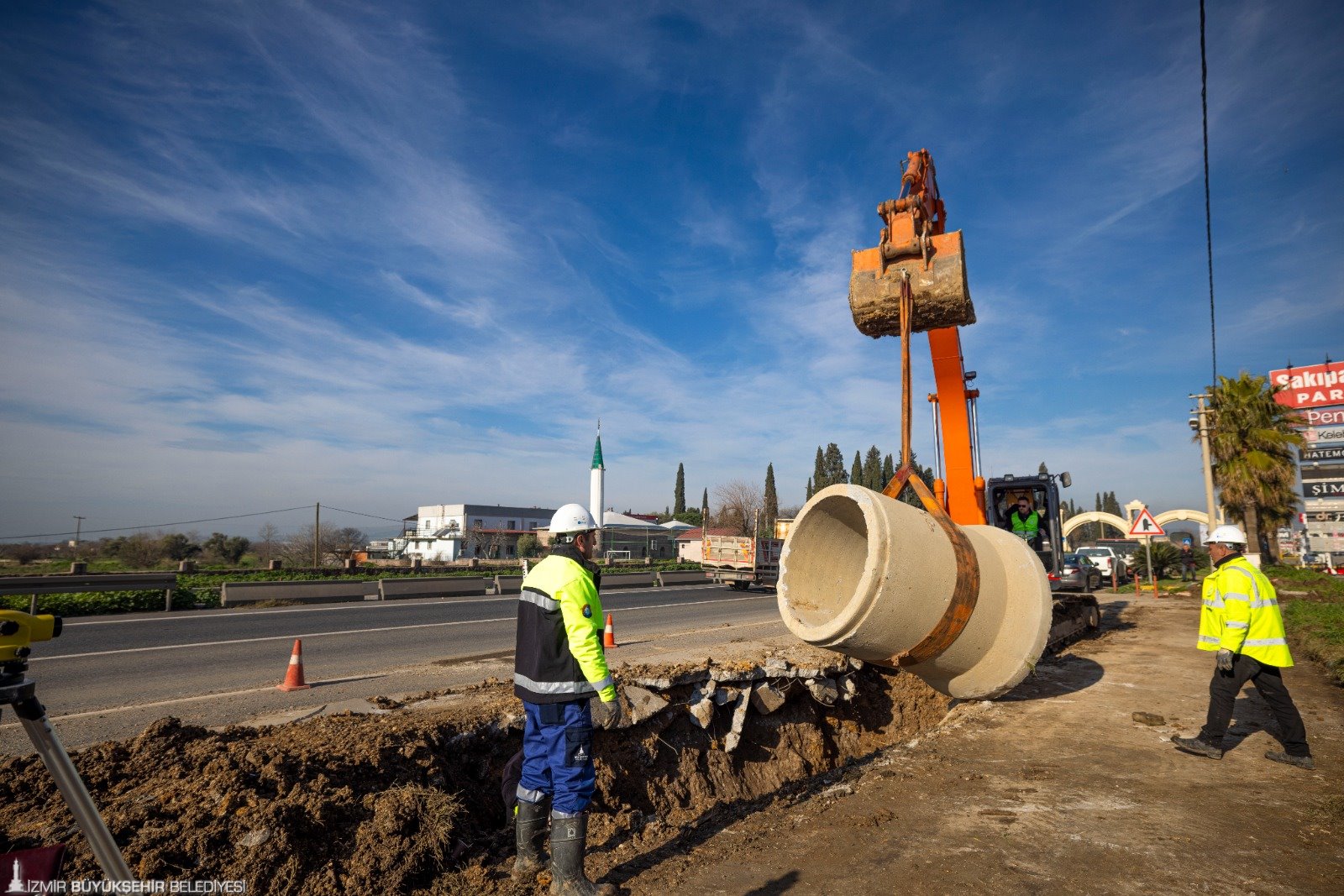 İzmir Büyükşehir Belediyesi ve İZSU’nun "Dirençli Kent" vizyonu doğrultusunda Menemen’de