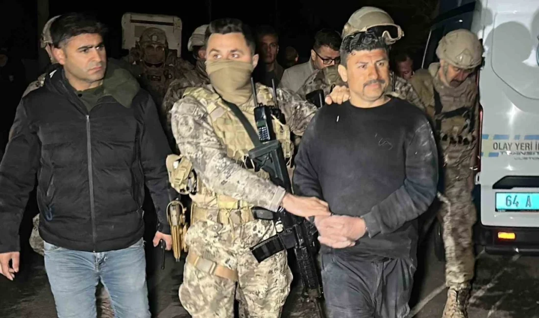 Uşak’ın Ulubey ilçesinde, aile içi şiddet ihbarını değerlendirmek üzere olay