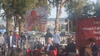 İzmir'de Vakıflar Genel Müdürlüğü'ne devredilmek istenen Meslek Fabrikası için başlatılan