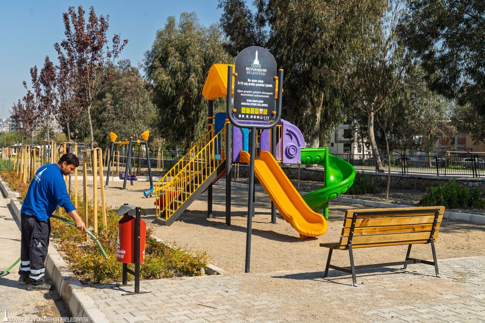 Şemikler'de atıl alan gitti park geldi: Halk istedi Başkan Tugay talimat verdi