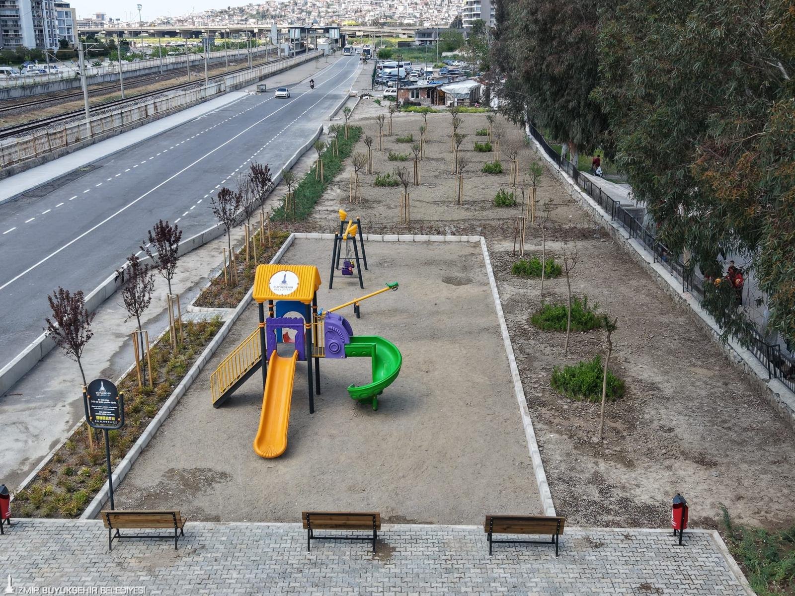 Şemikler'de atıl alan gitti park geldi: Halk istedi Başkan Tugay talimat verdi