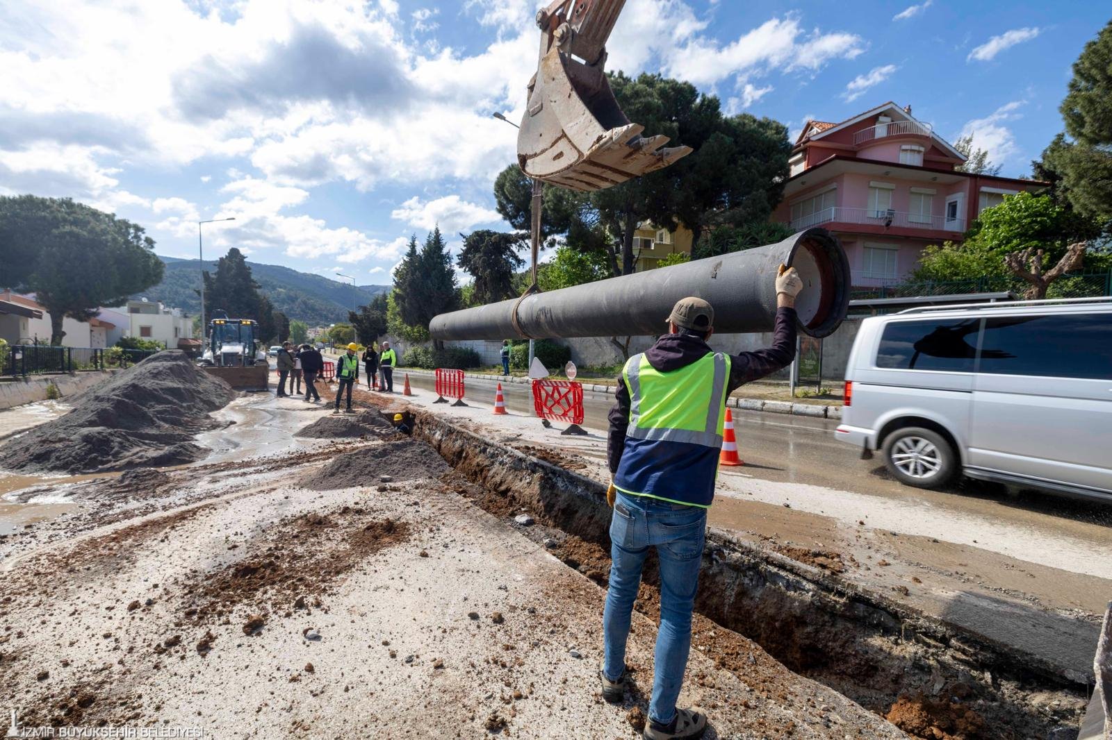 Yelki'ye İZSU'dan 15 milyonluk yatırım: 2 ayda tamamlanacak