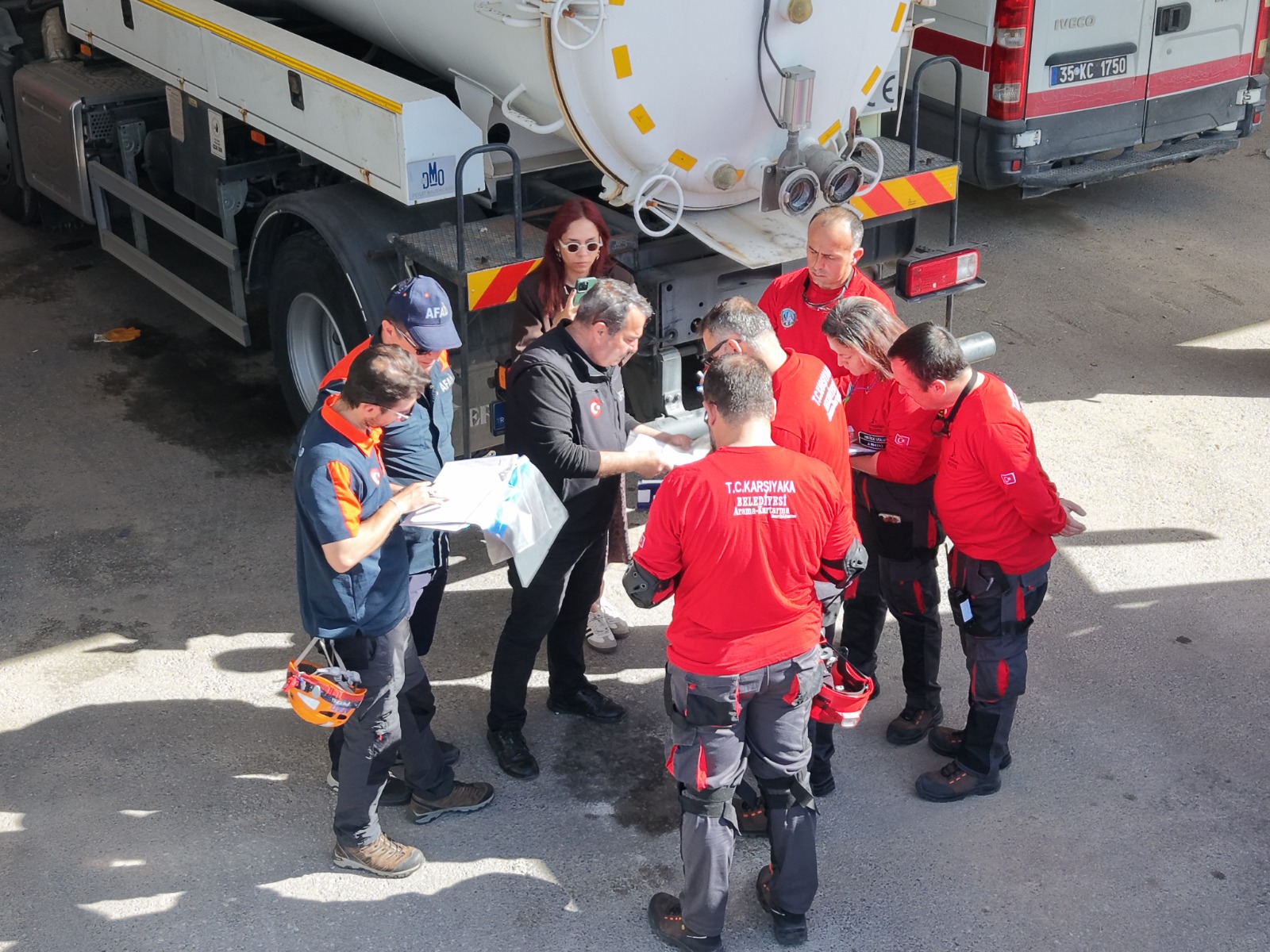 Karşıyaka’da gurur günü: Arama kurtarma ekibine AFAD’dan tam not!