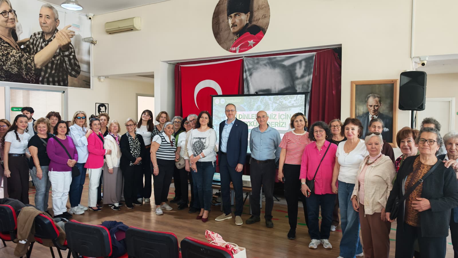 Karşıyaka’da kuşaklar buluştu: Gençler ve çınarlar sağlık için el ele!