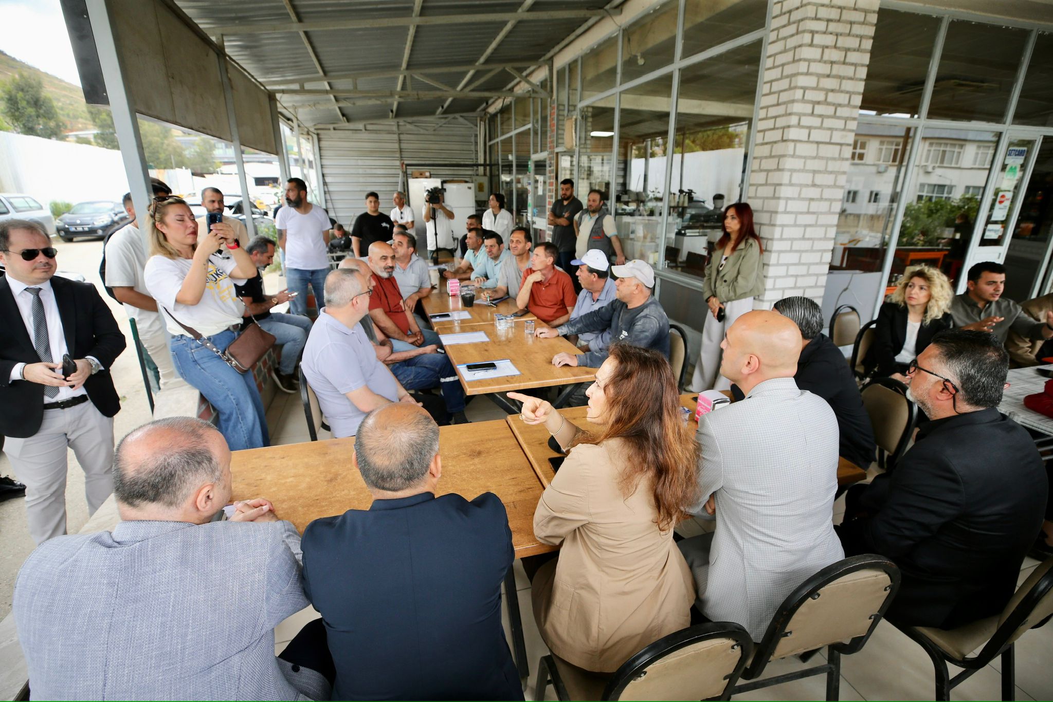 Başkan Ünsal’dan Örnekköy Sanayi Sitesi’ne ziyaret: Talep ve önerileri dinledi