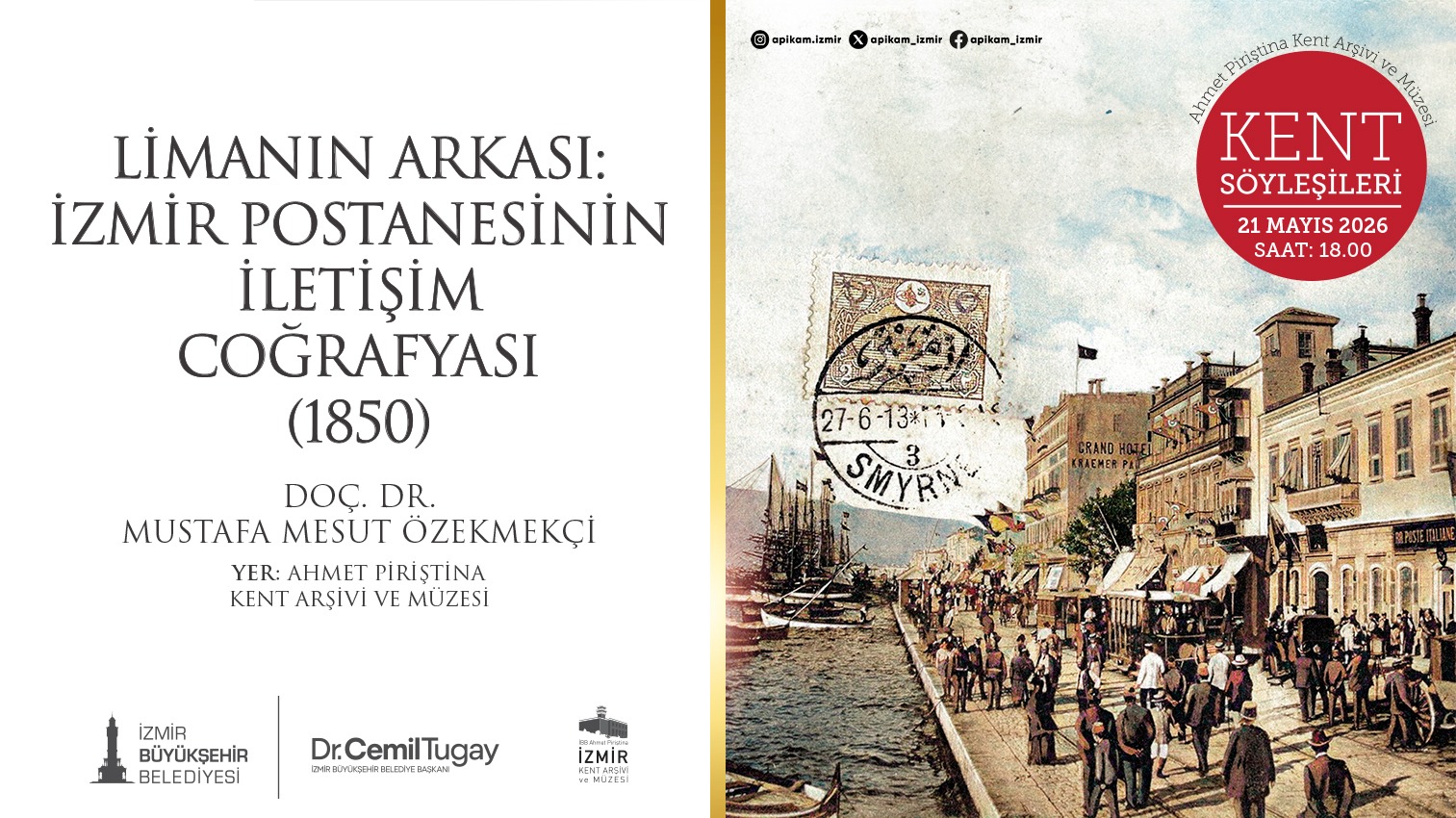 İzmir Büyükşehir Belediyesi Ahmet Piriştina Kent Arşivi ve Müzesi’nde (APİKAM)