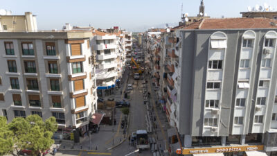İzmir Büyükşehir Belediyesi İZSU Genel Müdürlüğü, Balçova’da yoğun yağışlarda yaşanan