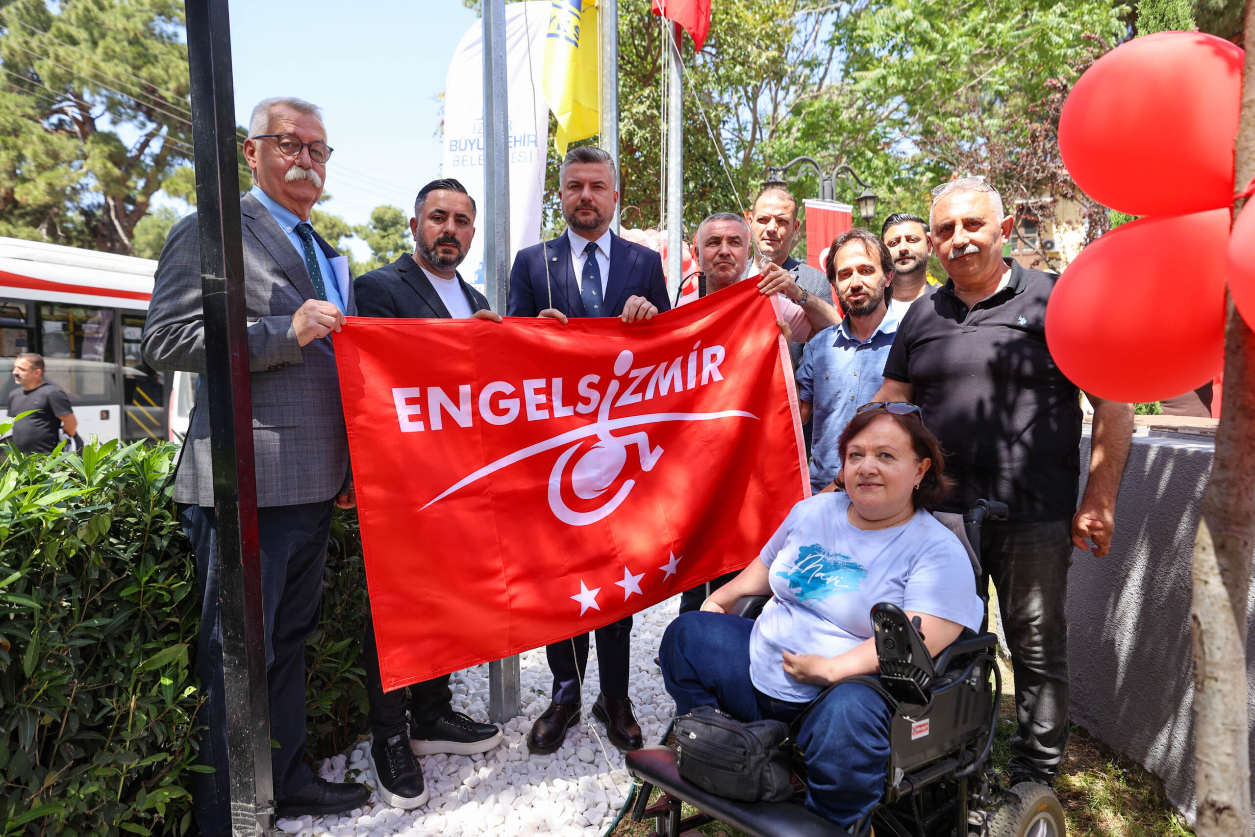 Buca Belediyesi'nin erişilebilirlik standartlarını %90'ın üzerine taşıdığı 1923 Buca Göksu