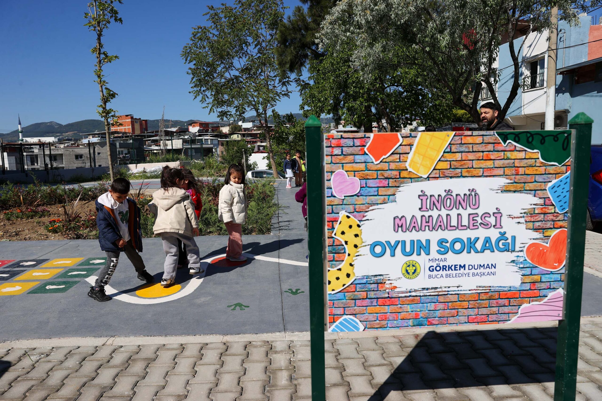 Buca İnönü Mahallesi’ne yeni Oyun Sokağı: Haydi çocuklar sokağa