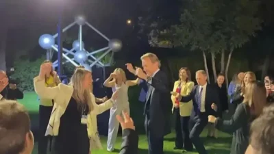 Belçika Büyükelçisi’nin "Ankara havası" performansının ardından Fransa Büyükelçiliği'nden jet davet