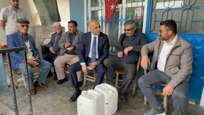 CHP Kayseri Milletvekili Aşkın Genç’in Konya saha çalışmasında fahiş su