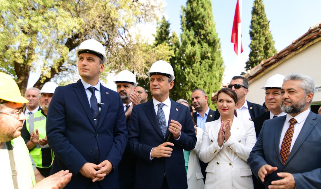 CHP Genel Başkanı Özgür Özel, 15 Mayıs Cuma günü Bornova’ya