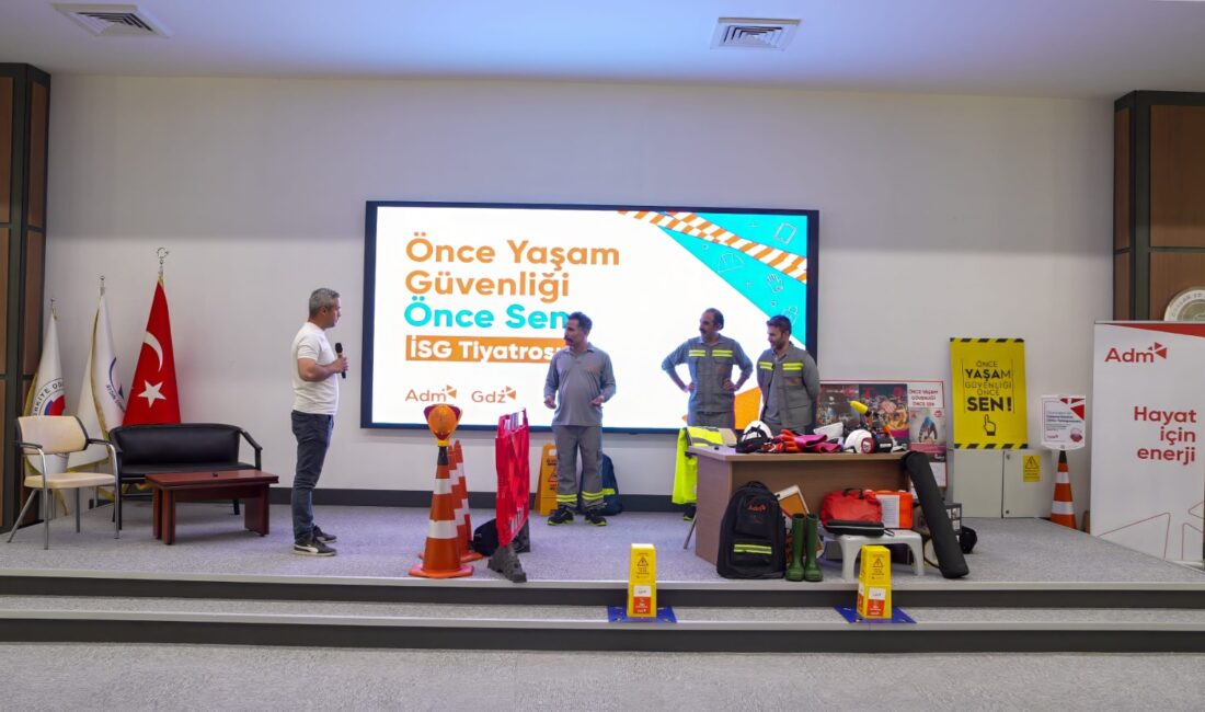 Elektrik dağıtımının öncüleri ADM ve Gediz İSG haftasını sadece sahada
