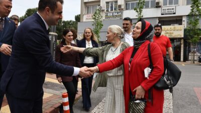 CHP İzmir İl Başkanı Çağatay Güç ve Muğla Milletvekili Gizem