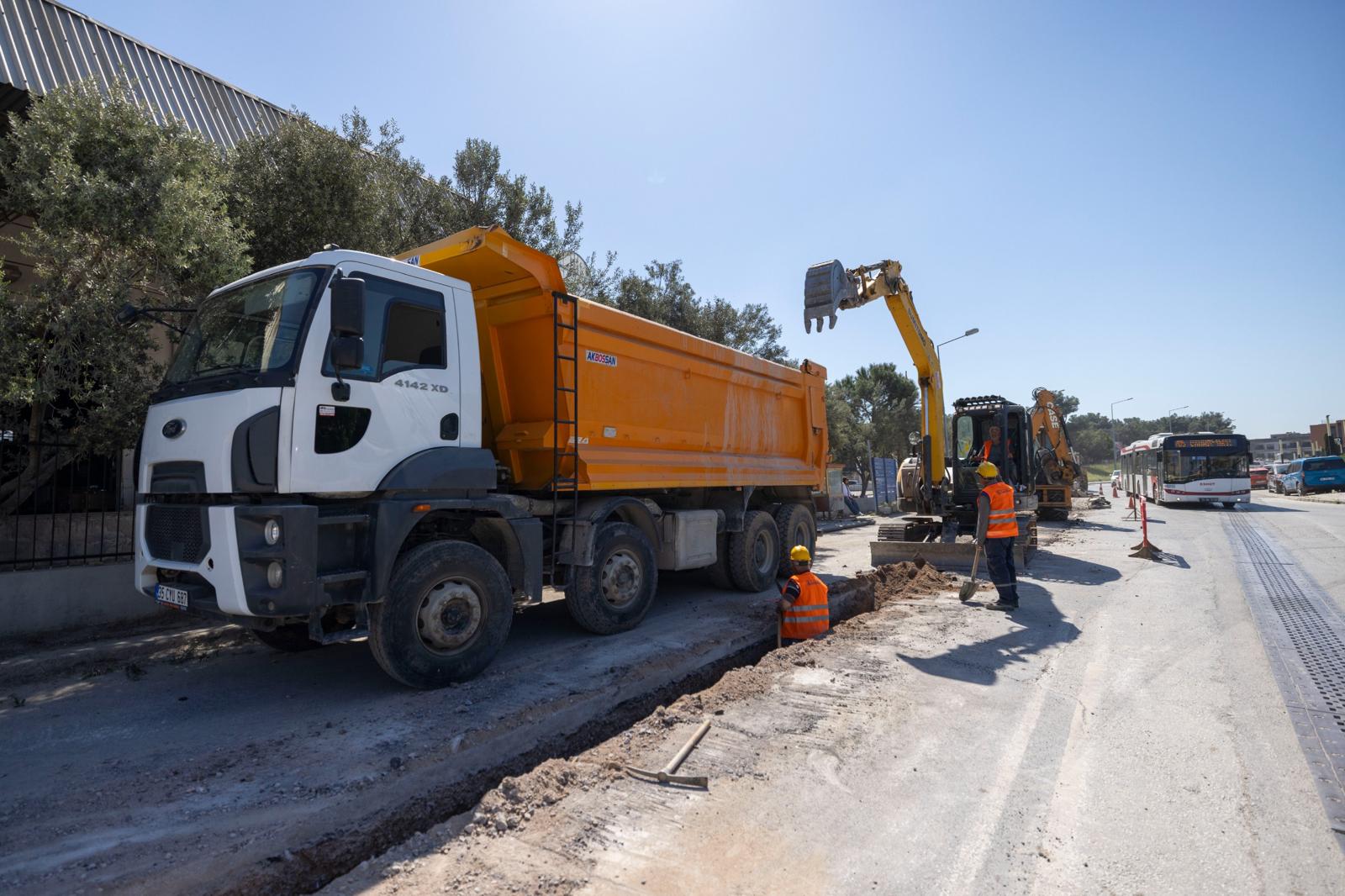 Sarnıç’ın altyapısında büyük dönüşüm: Dev içme suyu yatırımında çalışmaların yarısı tamam