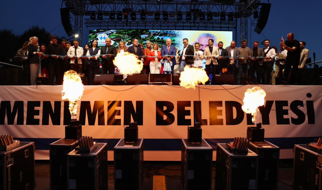19 Mayıs coşkusunu dev bir yatırımla taçlandıran Menemen Belediyesi, 23