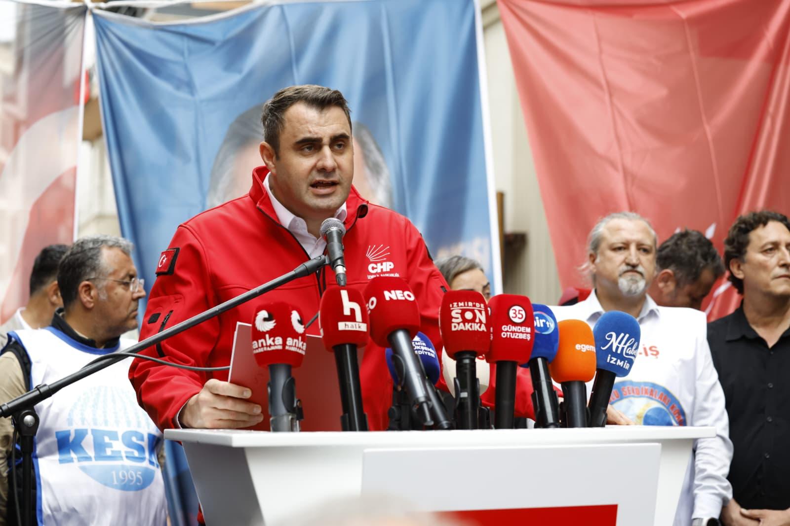 CHP İzmir’de butlan isyanı: 'Teslim olmayız boyun eğmeyiz!'