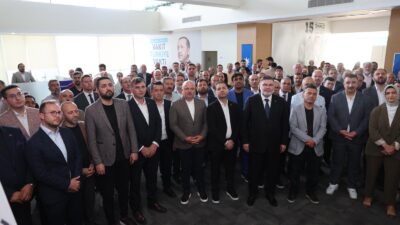 AK Parti İzmir İl Başkanlığı’ndaki bayramlaşma programında konuşan İl Başkanı