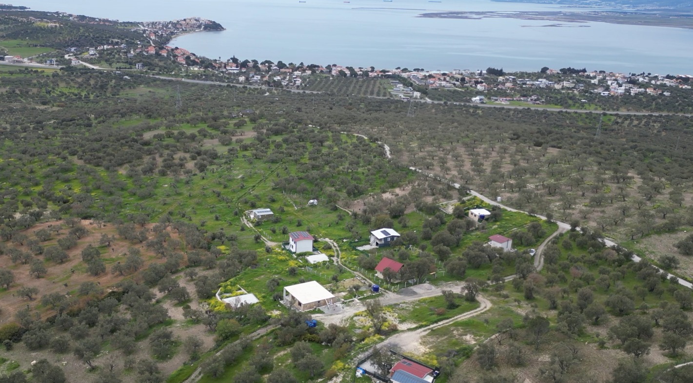 İzmir’in Aliağa ilçesinde yürütülen doğalgaz boru hattı projesi sırasında rastlanan