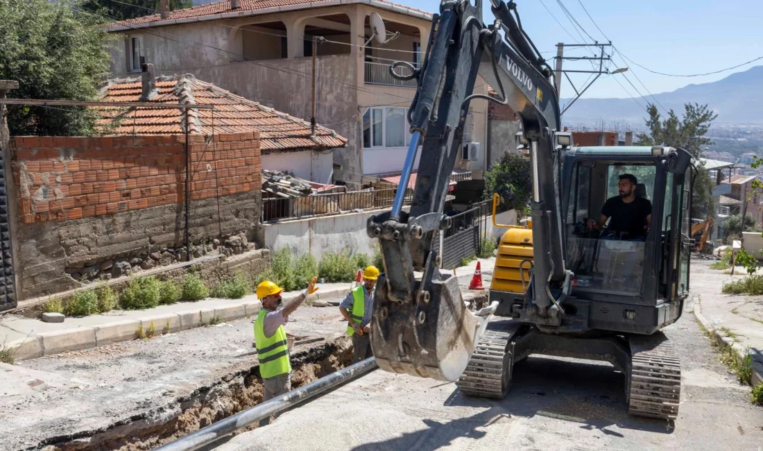 İZSU Genel Müdürlüğü, Bayraklı’da 6 mahalleyi kapsayan 35 kilometrelik içme