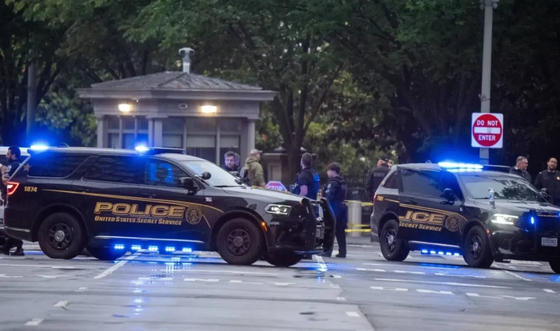 Washington DC’de Beyaz Saray güvenlik noktasına ateş açan silahlı bir